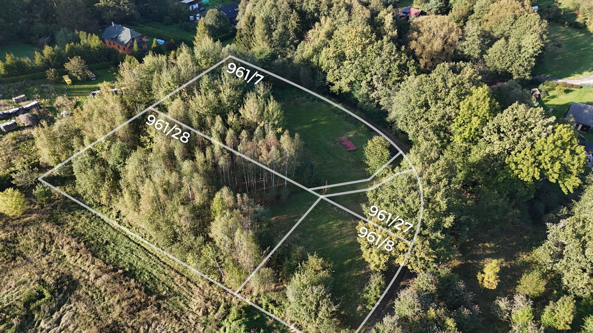 Prodej pozemku v Šumperku 2181 m² - titulní obrázek