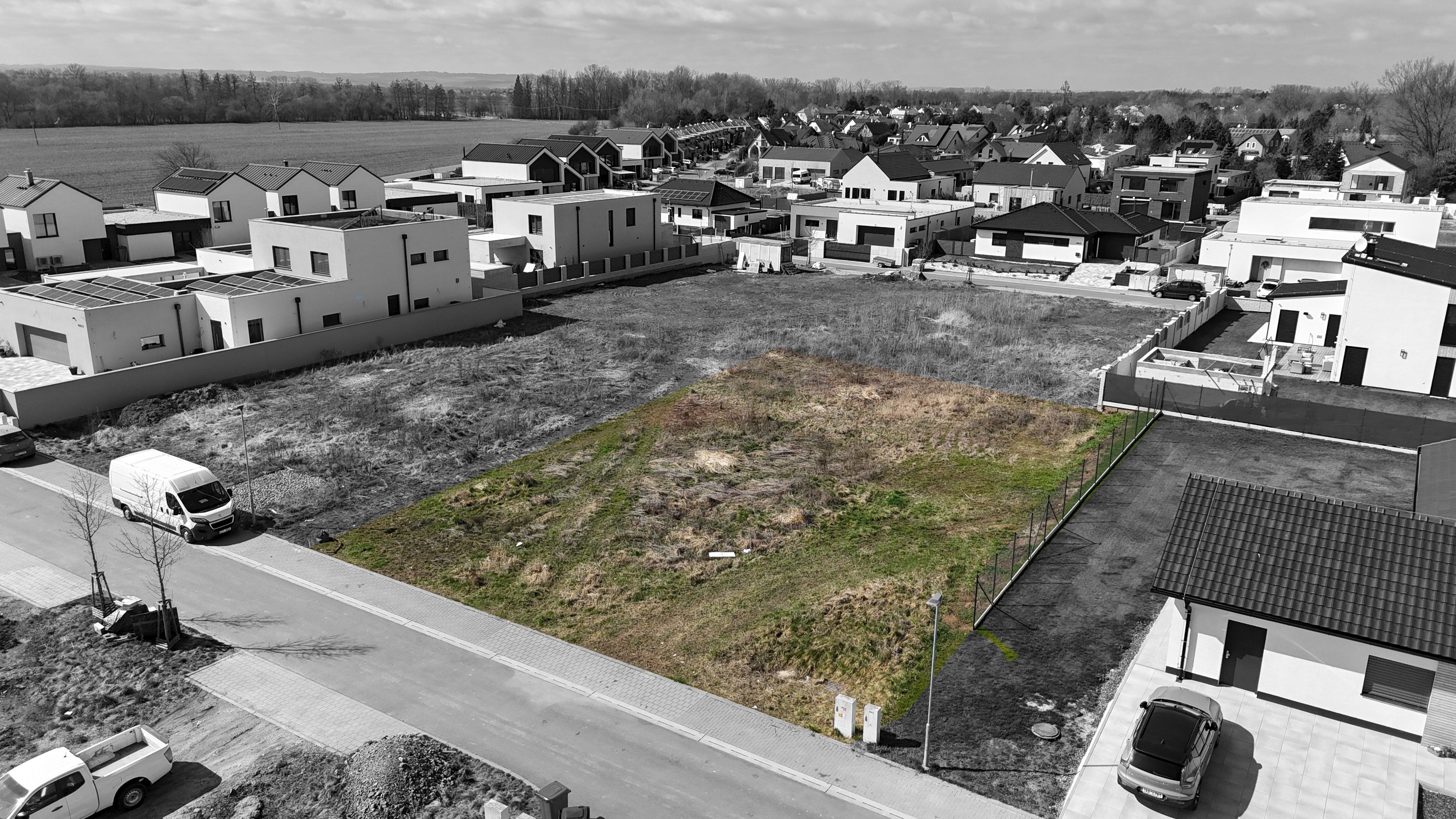Stavební pozemek v Chomoutově u Olomouce – 896 m² - obrázek č.2