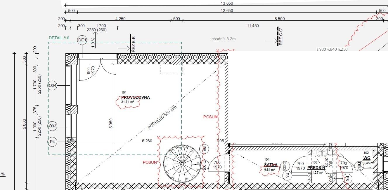 Pronájem nebytového prostoru 62 m2 - ul. Hálkova, Olomouc - obrázek č.12