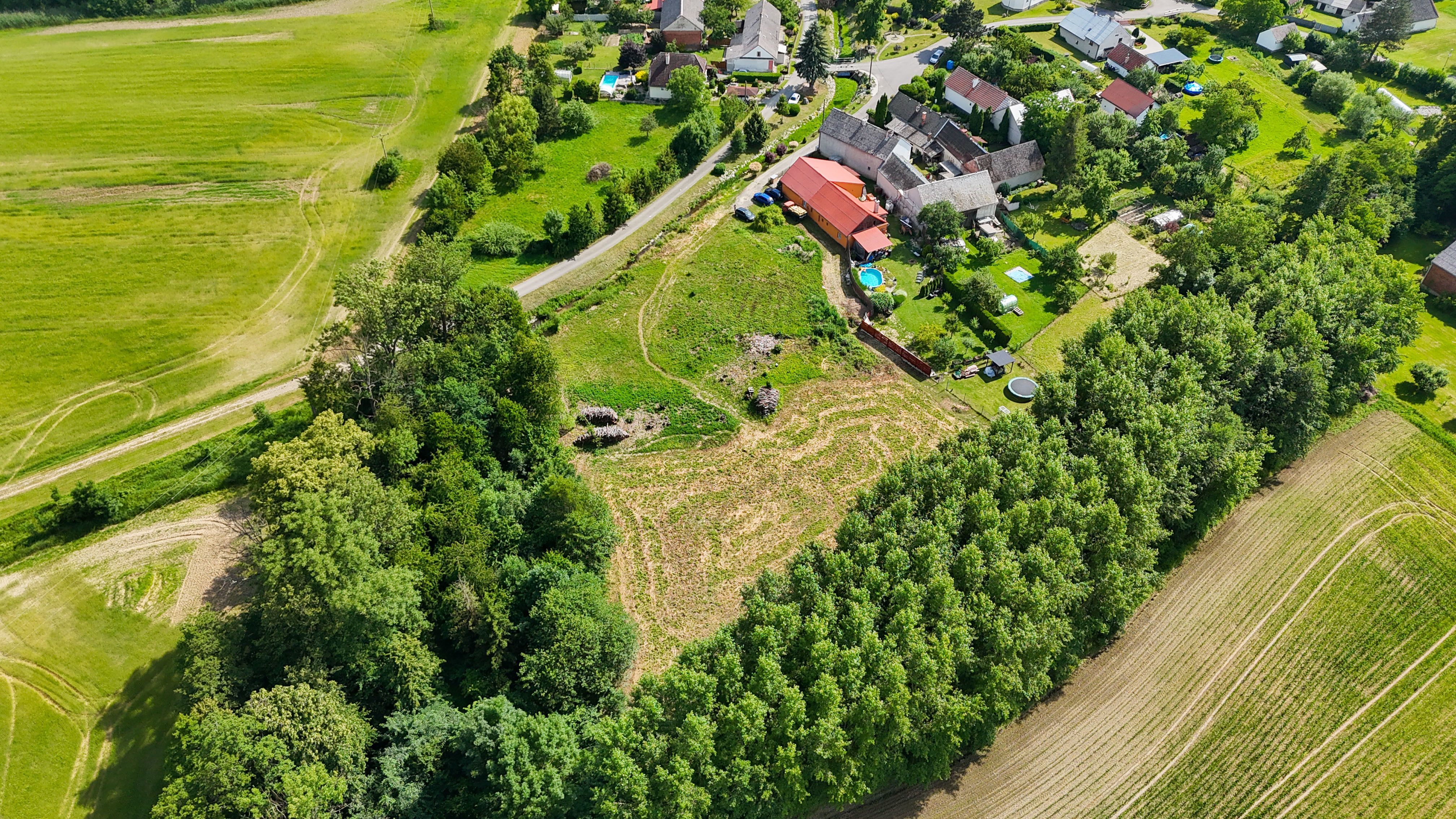 Stavební pozemek 6794 m² – Haukovice u Uničova - obrázek č.5