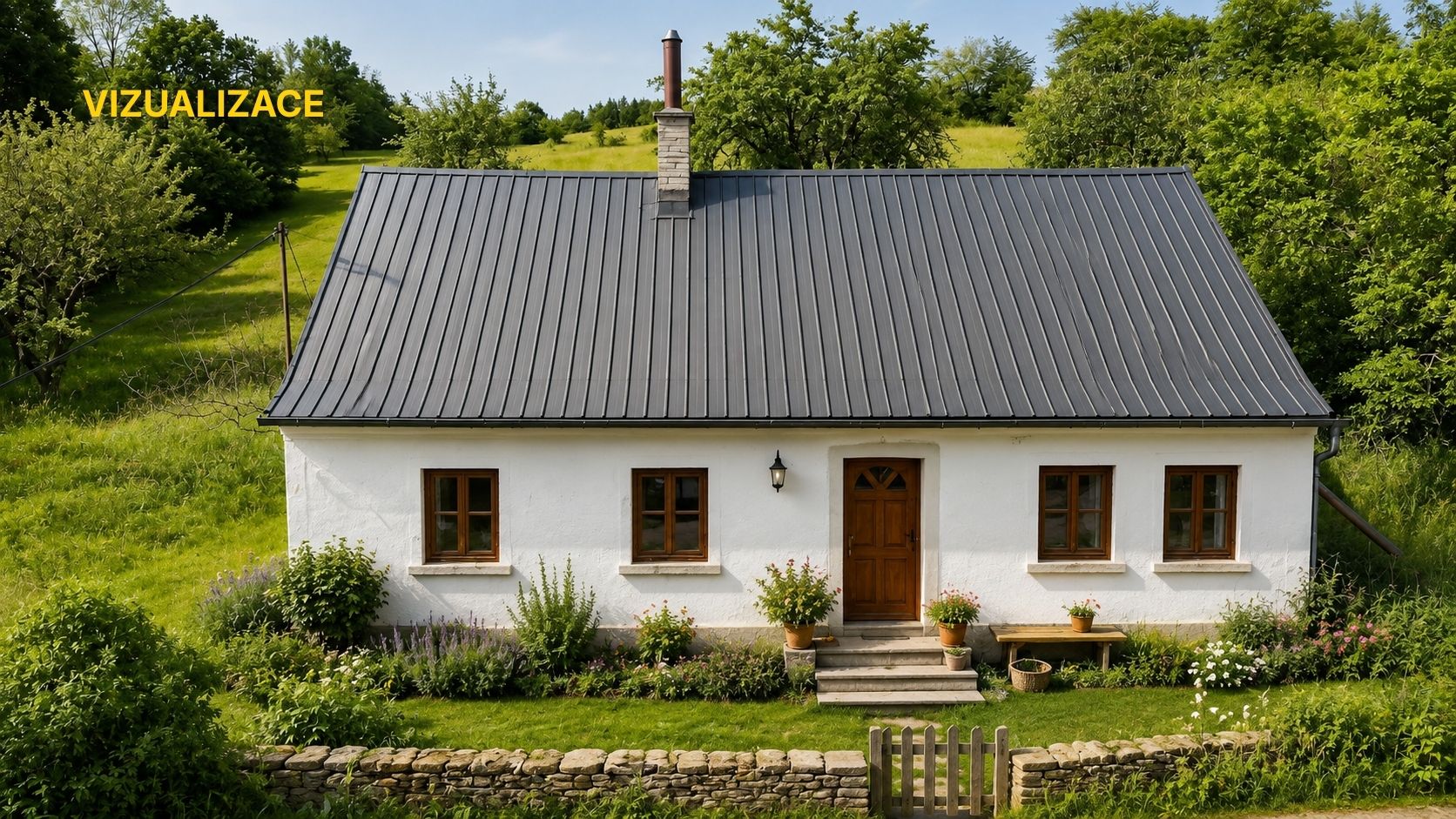 Chalupa po velké rekonstrukci s pozemkem 1000 m² – Křivá - titulní obrázek